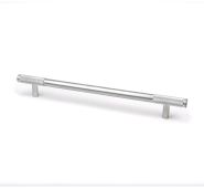 47155 From the Anvil Satin Chrome Half Brompton Pull Handle - Large 224mm c&sol;c