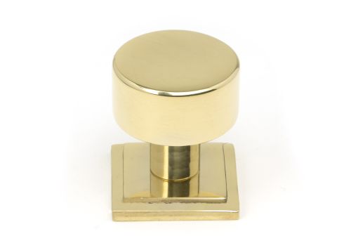 Click Here To Enlarge This Photo Of 50294 From the Anvil Polished Brass Kelso Cabinet Knob - 25mm &lpar;Square&rpar;