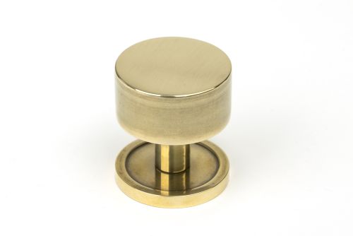 Click Here To Enlarge This Photo Of 50307 From the Anvil Aged Brass Kelso Cabinet Knob - 32mm &lpar;Plain&rpar;