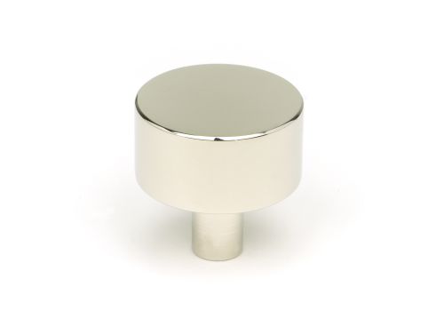 Click Here To Enlarge This Photo Of 50317 From the Anvil Polished Nickel Kelso Cabinet Knob - 32mm &lpar;No Rose&rpar;