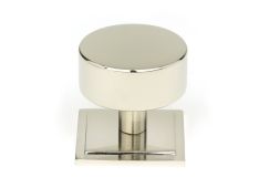 50321 From the Anvil Polished Nickel Kelso Cabinet Knob - 38mm &lpar;Square&rpar;