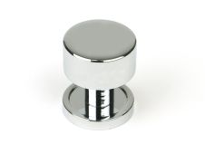 50325 From the Anvil Polished Chrome Kelso Cabinet Knob - 25mm &lpar;Plain&rpar;