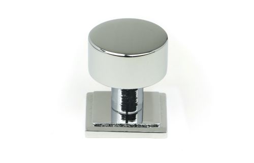 Click Here To Enlarge This Photo Of 50327 From the Anvil Polished Chrome Kelso Cabinet Knob - 25mm &lpar;Square&rpar;