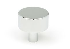 50329 From the Anvil Polished Chrome Kelso Cabinet Knob - 32mm &lpar;No rose&rpar;