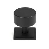 50342 From the Anvil Matt Black Kelso Cabinet Knob - 32mm &lpar;Square&rpar;