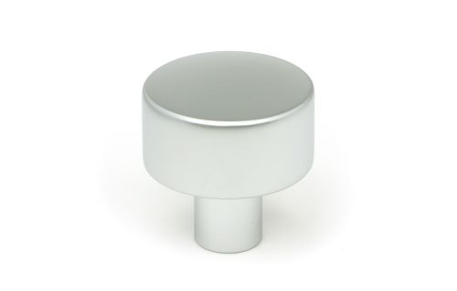 Click Here To Enlarge This Photo Of 50350 From the Anvil Satin Chrome Kelso Cabinet Knob - 25mm &lpar;No rose&rpar;