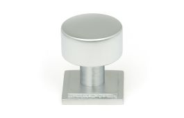 50351 From the Anvil Satin Chrome Kelso Cabinet Knob - 25mm &lpar;Square&rpar;