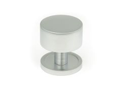 50352 From the Anvil Satin Chrome Kelso Cabinet Knob - 32mm &lpar;Plain&rpar;