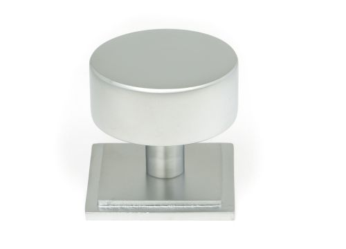 Click Here To Enlarge This Photo Of 50357 From the Anvil Satin Chrome Kelso Cabinet Knob - 38mm &lpar;Square&rpar;