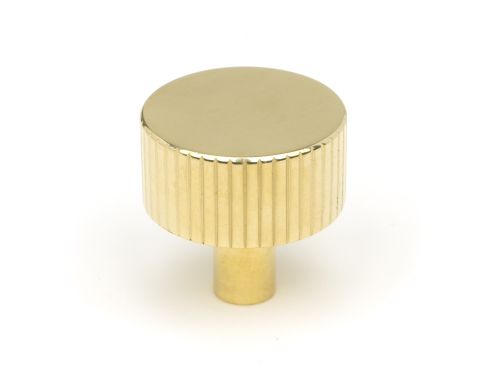 Click Here To Enlarge This Photo Of 50365 From the Anvil Polished Brass Judd Cabinet Knob - 32mm &lpar;No Rose&rpar;