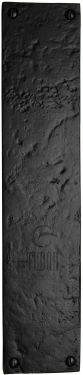 Click Here To Enlarge This Photo Of TC430 M&period;Marcus The Tudor Collection Fingerplate 300x65mm Black Iron