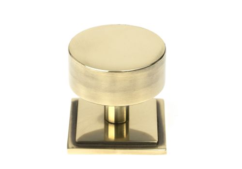 Click Here To Enlarge This Photo Of 50375 From the Anvil Aged Brass Kelso Cabinet Knob - 38mm &lpar;Square&rpar;