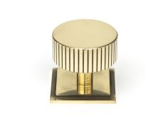 50385 From the Anvil Aged Brass Judd Cabinet Knob - 38mm &lpar;Square&rpar;