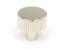 50390 From the Anvil Polished Nickel Judd Cabinet Knob - 25mm &lpar;No rose&rpar;