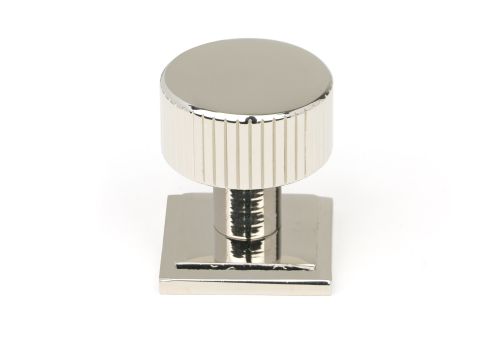 Click Here To Enlarge This Photo Of 50391 From the Anvil Polished Nickel Judd Cabinet Knob - 25mm &lpar;Square&rpar;