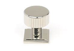 50391 From the Anvil Polished Nickel Judd Cabinet Knob - 25mm &lpar;Square&rpar;