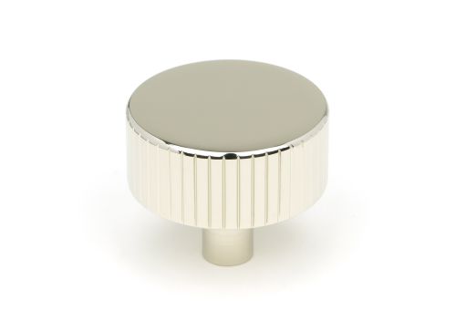 Click Here To Enlarge This Photo Of 50396 From the Anvil Polished Nickel Judd Cabinet Knob - 38mm &lpar;No rose&rpar;