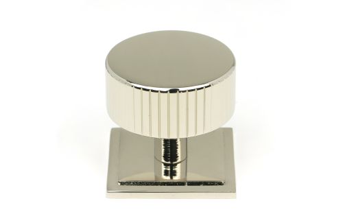 Click Here To Enlarge This Photo Of 50397 From the Anvil Polished Nickel Judd Cabinet Knob - 38mm &lpar;Square&rpar;