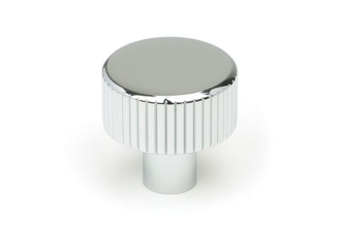Click Here To Enlarge This Photo Of 50401 From the Anvil Polished Chrome Judd Cabinet Knob - 25mm &lpar;No rose&rpar;
