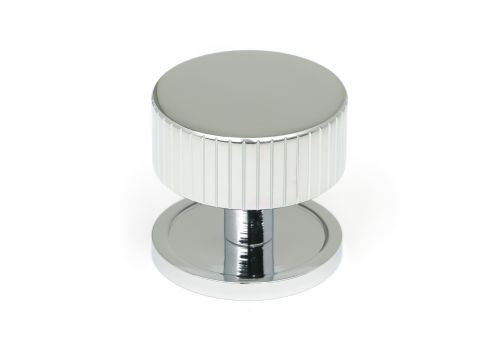 Click Here To Enlarge This Photo Of 50406 From the Anvil Polished Chrome Judd Cabinet Knob - 38mm &lpar;Plain&rpar;