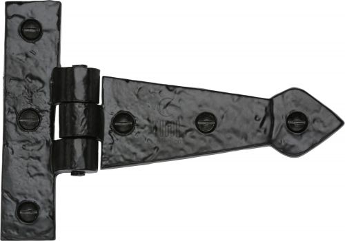 Click Here To Enlarge This Photo Of TC454 M&period;Marcus The Tudor Collection Dummy Hinge 128mm Black Iron