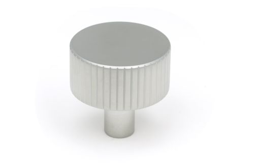 Click Here To Enlarge This Photo Of 50416 From the Anvil Satin Chrome Judd Cabinet Knob - 32mm &lpar;No rose&rpar;