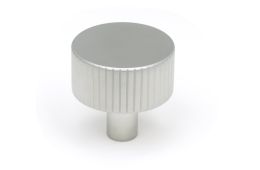 50416 From the Anvil Satin Chrome Judd Cabinet Knob - 32mm &lpar;No rose&rpar;