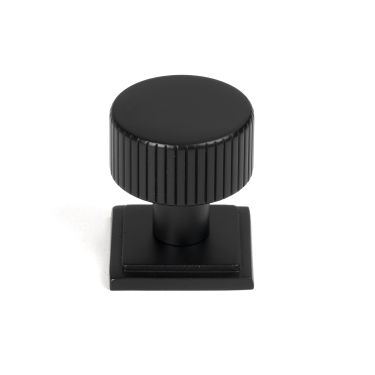 Click Here To Enlarge This Photo Of 50426 From the Anvil Matt Black Judd Cabinet Knob - 25mm &lpar;Square&rpar;