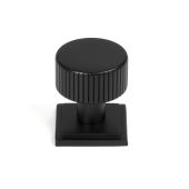 50426 From the Anvil Matt Black Judd Cabinet Knob - 25mm &lpar;Square&rpar;