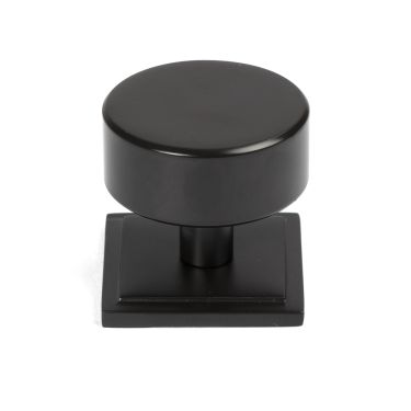 Click Here To Enlarge This Photo Of 50444 From the Anvil Aged Bronze Kelso Cabinet Knob - 38mm &lpar;Square&rpar;