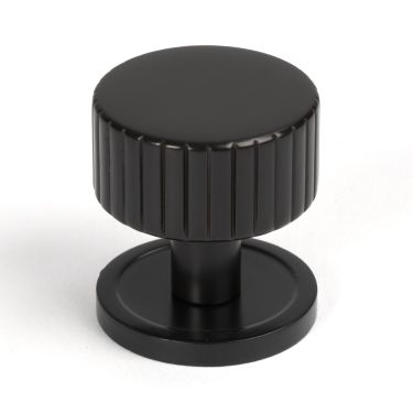 Click Here To Enlarge This Photo Of 50451 From the Anvil Aged Bronze Judd Cabinet Knob - 32mm &lpar;Plain&rpar;