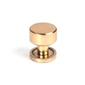 50460 From the Anvil Polished Bronze Kelso Cabinet Knob - 25mm &lpar;Plain&rpar;