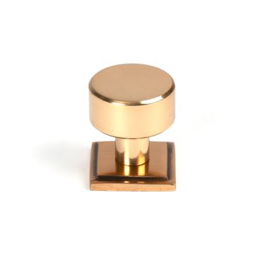 Click Here To Enlarge This Photo Of 50462 From the Anvil Polished Bronze Kelso Cabinet Knob - 25mm &lpar;Square&rpar;