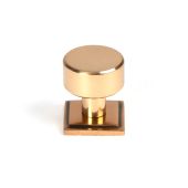 50462 From the Anvil Polished Bronze Kelso Cabinet Knob - 25mm &lpar;Square&rpar;