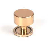 50463 From the Anvil Polished Bronze Kelso Cabinet Knob - 32mm &lpar;Plain&rpar;