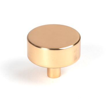 Click Here To Enlarge This Photo Of 50467 From the Anvil Polished Bronze Kelso Cabinet Knob - 38mm &lpar;No rose&rpar;