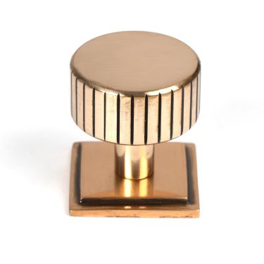 Click Here To Enlarge This Photo Of 50477 From the Anvil Polished Bronze Judd Cabinet Knob - 32mm &lpar;Square&rpar;