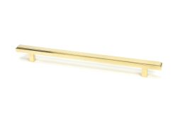 50494 From the Anvil Polished Brass Scully Pull Handle - Large 224mm c&sol;c