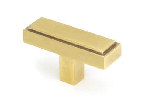 Click Here To Enlarge This Photo Of 50504 From the Anvil Aged Brass Scully T-Bar Cabinet Knob