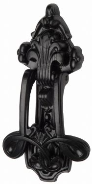 Click Here To Enlarge This Photo Of TC539 M&period;Marcus The Tudor Collection Ornate Knocker Black Iron