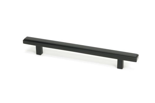 Click Here To Enlarge This Photo Of 50563 From the Anvil Matt Black Scully Pull Handle - Medium 160mm c&sol;c
