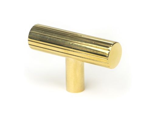 Click Here To Enlarge This Photo Of 50580 From the Anvil Polished Brass Judd T-Bar Cabinet Knob