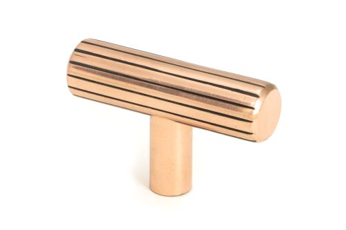 Click Here To Enlarge This Photo Of 50591 From the Anvil Polished Bronze Judd T-Bar Cabinet Knob