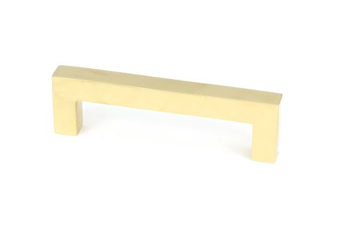 Click Here To Enlarge This Photo Of 50671 From the Anvil Polished Brass Albers Pull Handle - Small 96mm c&sol;c