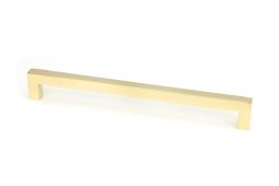 50673 From the Anvil Polished Brass Albers Pull Handle - Large 224mm c&sol;c