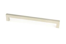 50699 From the Anvil Polished Nickel Albers Pull Handle - Large 224mm c&sol;c