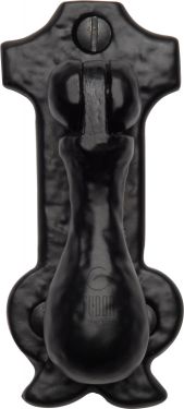 Click Here To Enlarge This Photo Of TC549 M&period;Marcus M&period;Marcus The Tudor Collection Cabinet Drop Pull on Plate Black Iron