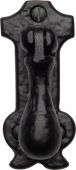 TC549 M&period;Marcus M&period;Marcus The Tudor Collection Cabinet Drop Pull on Plate Black Iron