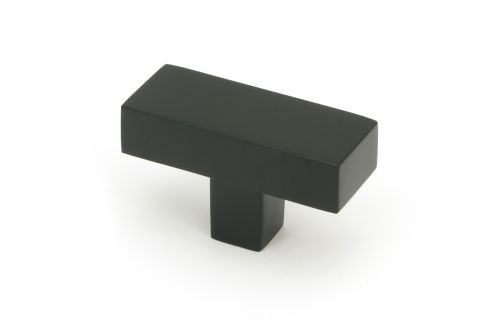 Click Here To Enlarge This Photo Of 50735 From the Anvil Matt Black Albers T-Bar Cabinet Knob