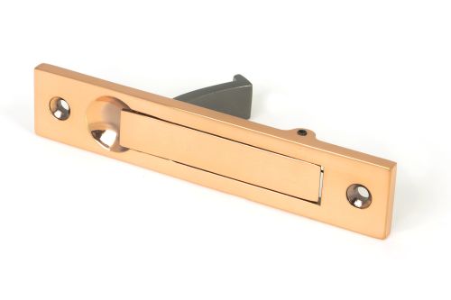 Click Here To Enlarge This Photo Of 50150 From the Anvil Polished Bronze 125mm x 25mm Edge Pull